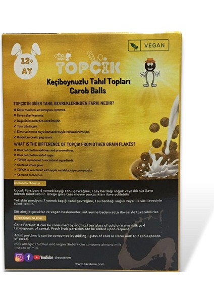 Topçik Keçiboynuzlu Tahıl Topları