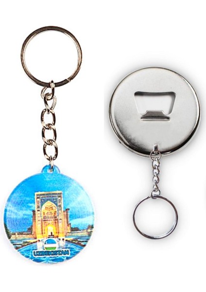 Özbekistan Temalı Anahtarlık Kapak Açacak