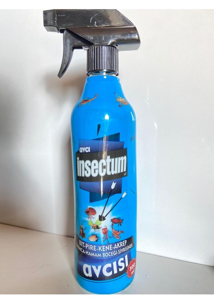 Avcı Insectum Bit,pire,kene,akrep,karınca,hamam Böceği,sivrisinek Haşere 500ML