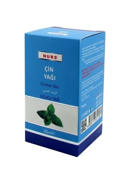 Çin Yağı 20 ml Nurs 1 Adet