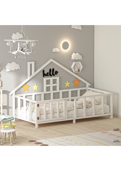 Hause Montessori Yatak Kapılı 90 x 190 cm