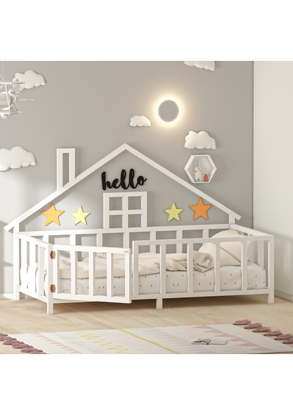 Hause Montessori Yatak Kapılı 90 x 190 cm modelleri