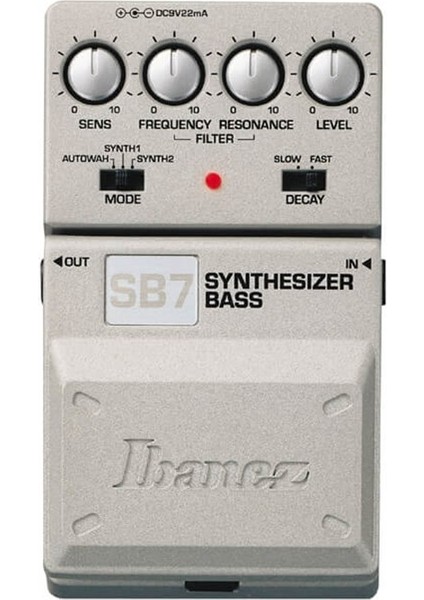 SB7 Efekt Pedal Synthesizer Bas
