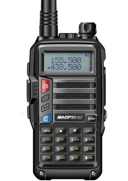 Baofeng Uvs9 Plus 8W 2800MAH Fm Uhf/vhf El Telsiz