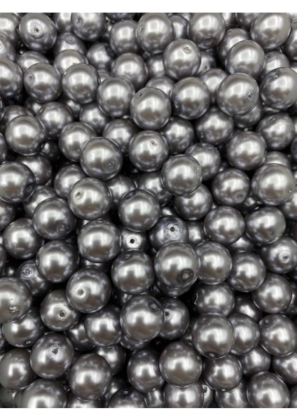 12MM Gri Renk Cam Inci Boncuk, Takı Aksesuar Yapım Boncuğu (50GR,-23ADET ) fiyatları