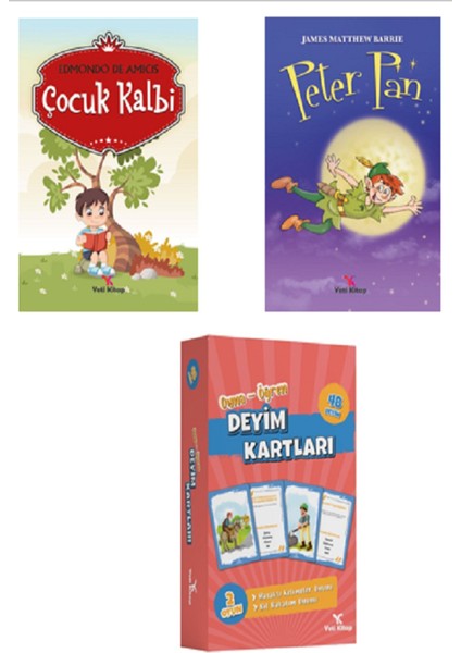 Deyimler Kartları (Oyunlu) ve Çocuk Klasikleri Seti (Ciltli)