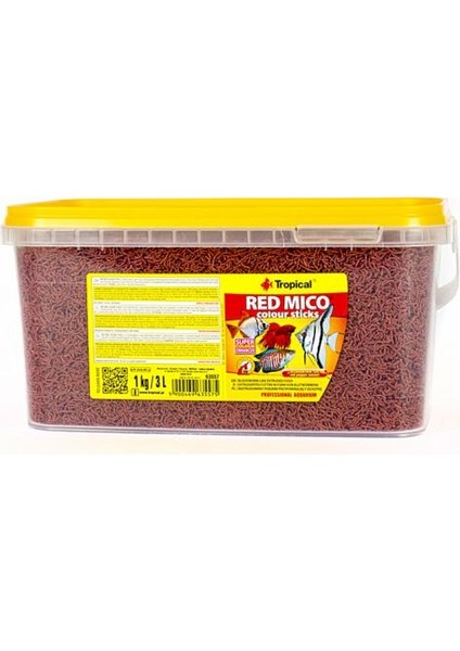 Red Mico Colour Sticks 3l/1kg