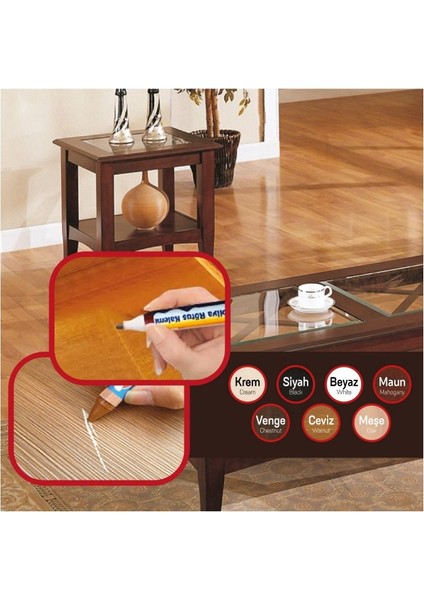 Mobilya Rötuş Seti - Ceviz fiyatları