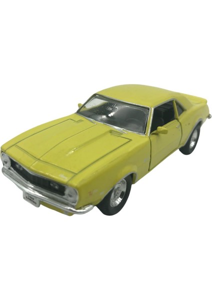 1:38 Metal Çek Bırak Araba 1968 Chevrolet Camaro Z28 42324D