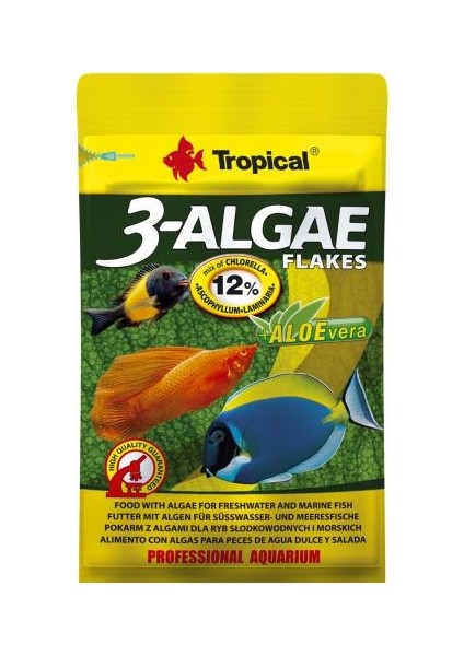 3-Algea Flakes 12 gr