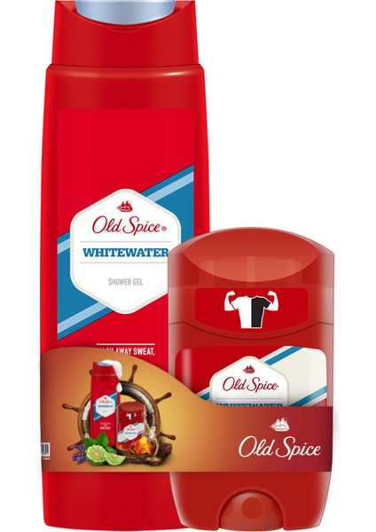 Duş Jeli White Water 250 ml + Stick Deodorant 50 ml