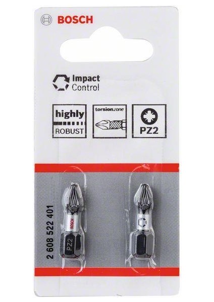 Impact Yıldız Bits Uç PZ2X25 mm 2'li 2608522401