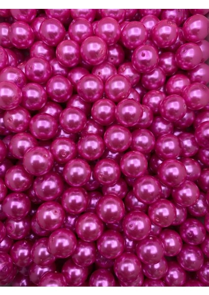 12MM Fuşya Renk Cam Inci Boncuk, Takı Aksesuar Yapım Boncuğu (50GR,-23ADET ) fiyatları