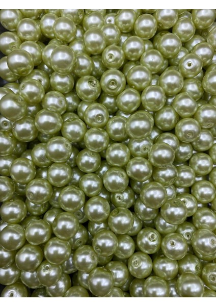 10MM Açık Yeşil Cam Inci Boncuk, Takı Aksesuar Yapım Boncuğu (50GR,-38ADET) fiyatları