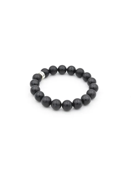 Hakiki Doğal Şungit Taşı Bileklik 1.kalite 002 Shungite