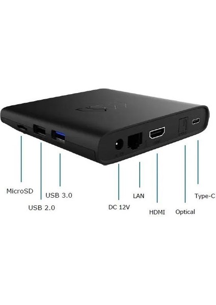 Box Q Lisanslı 4K Android Media Player