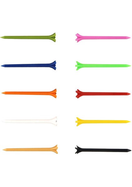 10 Sayım Premium Pe Plastik Golf Tees Taç Pençe (Yurt Dışından) modelleri