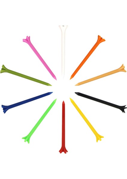 10 Sayım Premium Pe Plastik Golf Tees Taç Pençe (Yurt Dışından) fırsatları