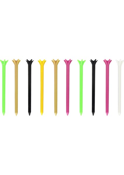 10 Sayım Premium Pe Plastik Golf Tees Taç Pençesi (Yurt Dışından) indirimleri