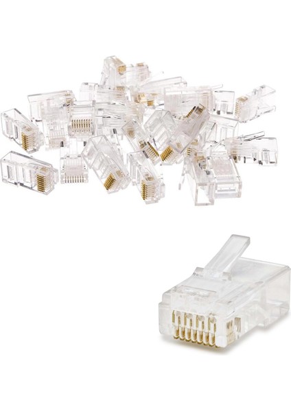 Soket RJ45 Cat6 (100 Adet) Hadron HD-4240