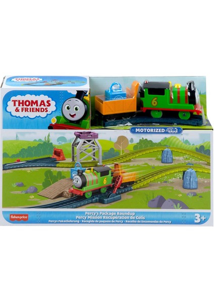 Thomas And Friens Percy Iyileştirme Istasyonu Motorulu Tren Seti