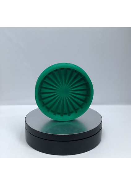 Yuvarlak Sabunluk - Yeşil indirimleri