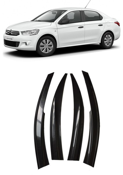 Citroen C-Elysee Cam Rüzgarlığı 4lü fiyatları