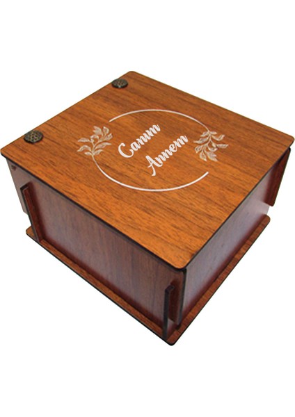 Anneler Günü'ne Özel Ahşap Kutuda Fincan Seti fiyatları