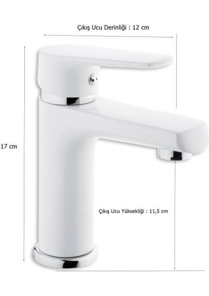 Tema Zenn Lavabo Bataryası Beyaz fiyatları