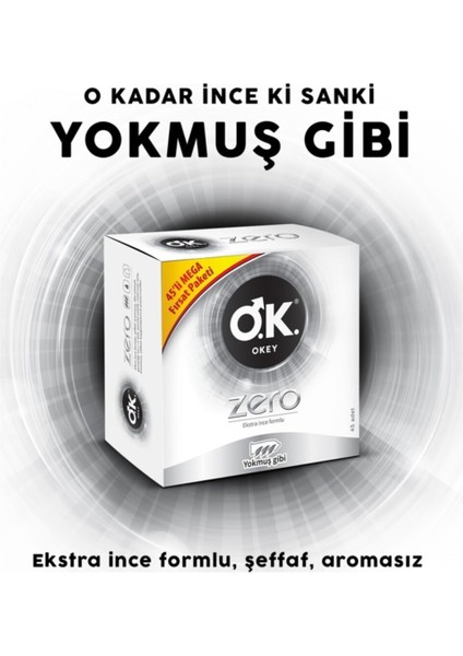 90'lık Set| 45 Rötar | 45 Zero Prezervatifler fiyatları