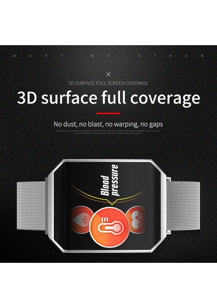 Akıllı Izle Spor Bilezik Ios 8.0 Gümüş Için Kalp Hızı Monitörü Desteği (Yurt Dışından)