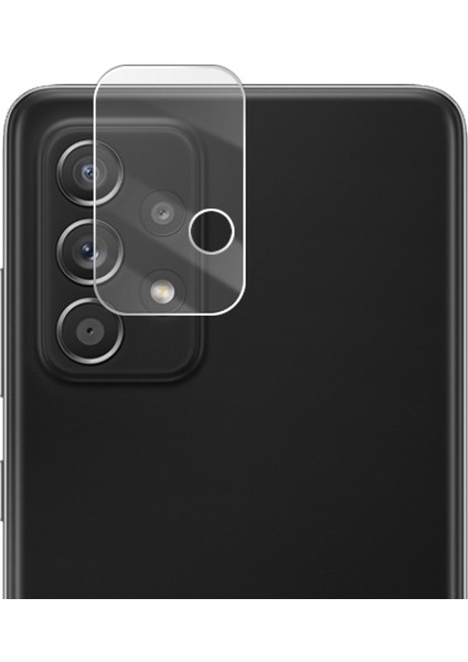 Galaxy A72 Için 5g/4g 2 Adet 0.15MM 9h 2.5d Yuvarlak Kenar Arka Kamera Lensi Temperli Cam Filmi - Şeffaf (Yurt Dışından)