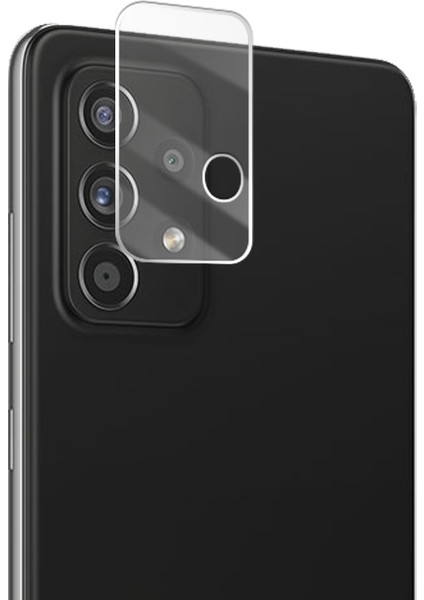 Galaxy A72 Için 5g/4g 2 Adet 0.15MM 9h 2.5d Yuvarlak Kenar Arka Kamera Lensi Temperli Cam Filmi - Şeffaf (Yurt Dışından)