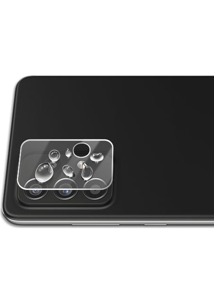 Galaxy A72 Için 5g/4g 2 Adet 0.15MM 9h 2.5d Yuvarlak Kenar Arka Kamera Lensi Temperli Cam Filmi - Şeffaf (Yurt Dışından)