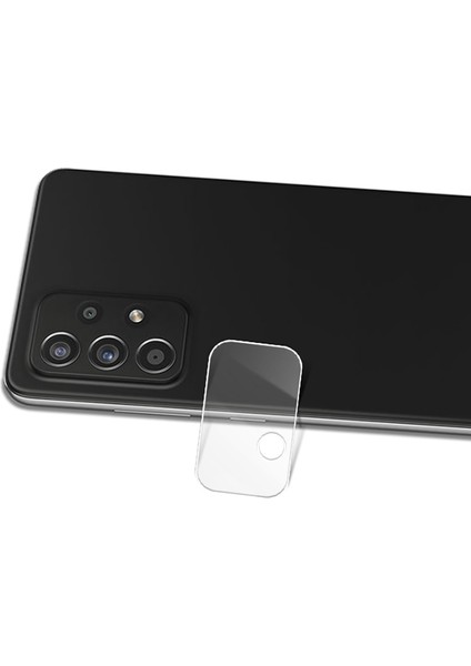 Galaxy A72 Için 5g/4g 2 Adet 0.15MM 9h 2.5d Yuvarlak Kenar Arka Kamera Lensi Temperli Cam Filmi - Şeffaf (Yurt Dışından)