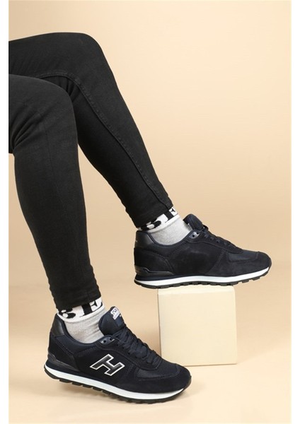 Peru Erkek Sneaker Spor Ayakkabı Siyah Beyaz 19250 V9 fiyatları