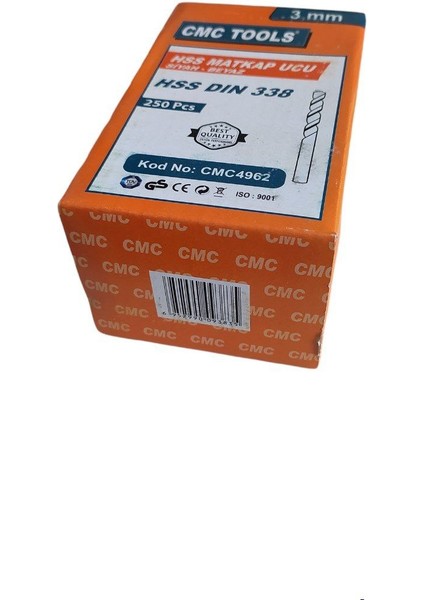 3mm Matkap Ucu 100 Adet