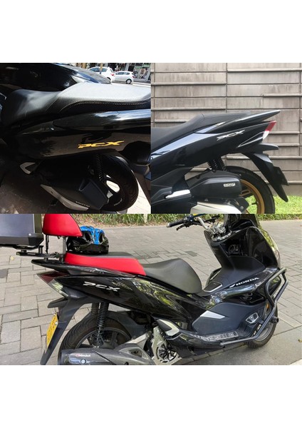 Honda Pcx Kabartmalı Sticker Solmayan Etiket Takımı Mavi fiyatları