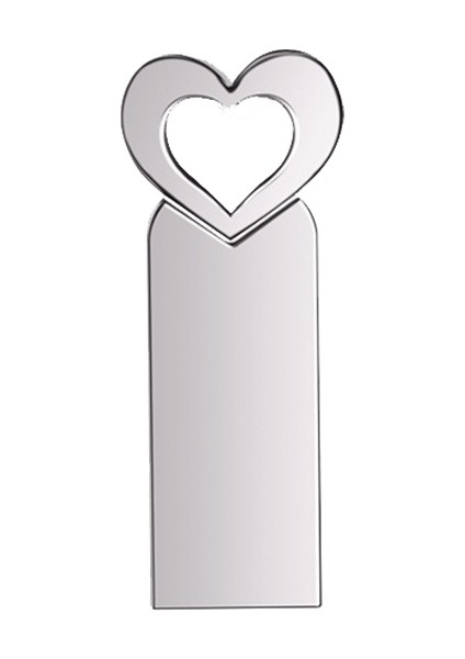 Zshqu2 USB 2.0 Kalp Şeklinde U Disk , Kapasite: 16 GB (Yurt Dışından)