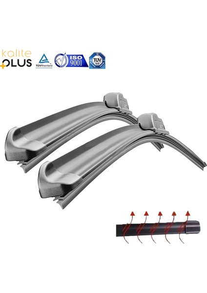 Volvo S60 Muz Silecek Takımı (2004-2010) Model Muz Tipi Araca Özel 600 MM/550 mm fırsatları