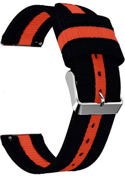 Samsung Galaxy Watch4 Için 40/44MM Çift Renkli Naylon Saat Kayışı (Yurt Dışından)