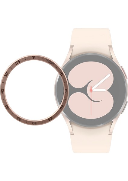 40MM Samsung Galaxy Watch 4 Için Paslanmaz Çelik Saat Çerçevesi (Yurt Dışından)