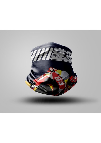 Mikro Fiber Taktiksel Fonksiyonel Outdoor Dikişsiz Boyunluk / / Bandana - Repsol 93