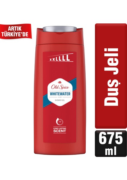 Duş Jeli White Water 675 ml Extra Büyük Boy