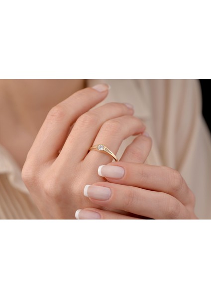 Vintage Kadın Yüzüğü, Minimal Şövalye Yüzük, Altıgen Yüzük modelleri