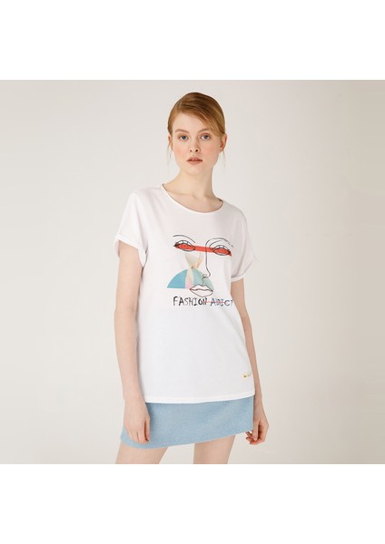 Faces FashionAddict Kadın T-Shirt