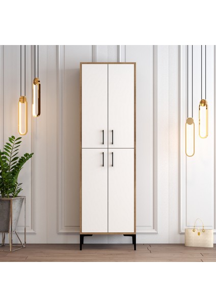 Variant Berlin A Ayakkabılık - Ceviz / Beyaz