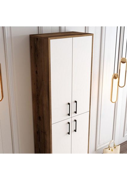 Variant Berlin A Ayakkabılık - Ceviz / Beyaz fırsatları