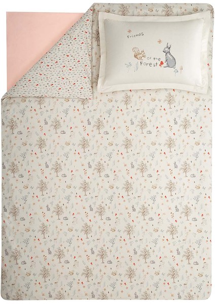 Mini Yataş Bedding Wonderland Ranforce Tek Kişilik  Nevresim Takımı