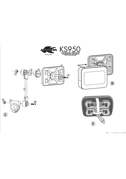 KS950 Gps Çantası